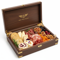 Elegant gourmet snack box for private aviation